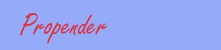 sinónimo de Propender