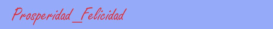 sinónimo de Prosperidad_Felicidad