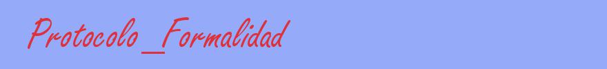 sinónimo de Protocolo_Formalidad