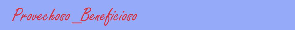 sinónimo de Provechoso_Beneficioso