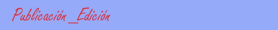 sinónimo de Publicación_Edición