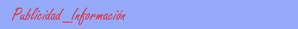 sinónimo de Publicidad_Información