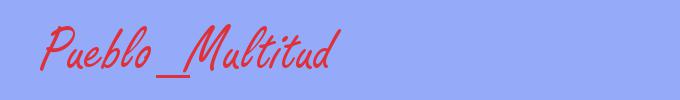 sinónimo de Pueblo_Multitud