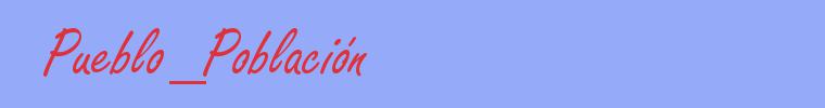 sinónimo de Pueblo_Población