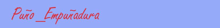 sinónimo de Puño_Empuñadura