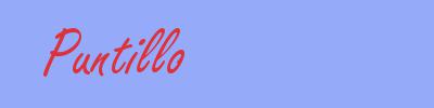 sinónimo de Puntillo