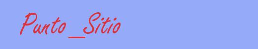 sinónimo de Punto_Sitio