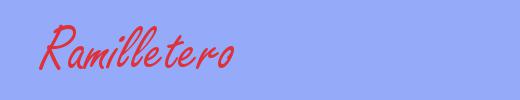 sinónimo de Ramilletero