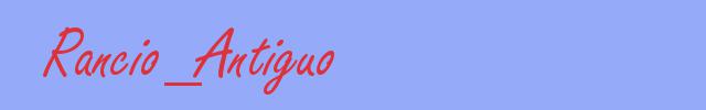 sinónimo de Rancio_Antiguo