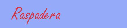 sinónimo de Raspadera