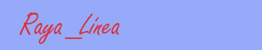 sinónimo de Raya_Línea