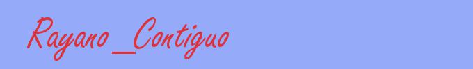 sin&oacute;nimo de Rayano_Contiguo