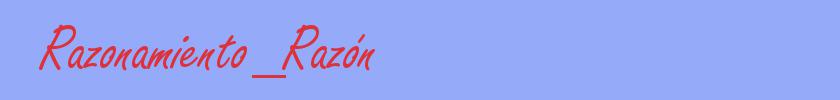 sinónimo de Razonamiento_Razón