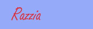 sin&oacute;nimo de Razzia