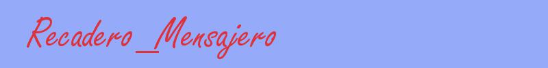 sinónimo de Recadero_Mensajero