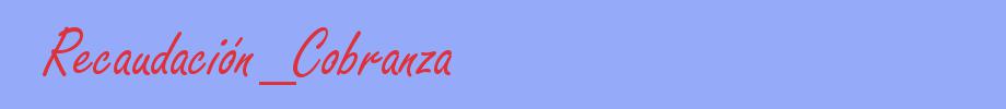 sinónimo de Recaudación_Cobranza