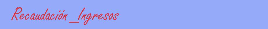 sinónimo de Recaudación_Ingresos