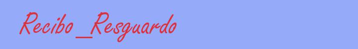 sinónimo de Recibo_Resguardo
