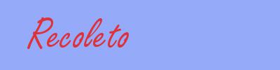 sinónimo de Recoleto
