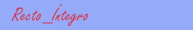 sinónimo de Recto_Íntegro