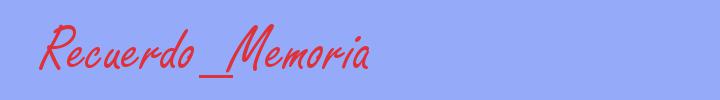 sinónimo de Recuerdo_Memoria