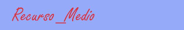 sinónimo de Recurso_Medio