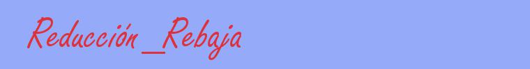sinónimo de Reducción_Rebaja