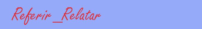 sinónimo de Referir_Relatar