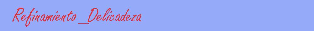 sinónimo de Refinamiento_Delicadeza
