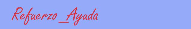 sinónimo de Refuerzo_Ayuda