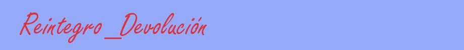 sinónimo de Reintegro_Devolución