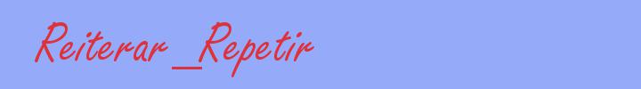 sinónimo de Reiterar_Repetir