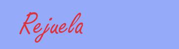 sinónimo de Rejuela