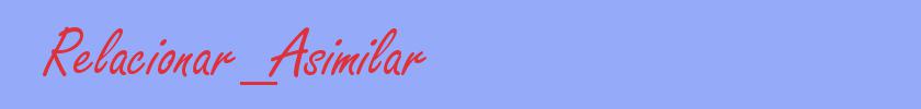 sinónimo de Relacionar_Asimilar