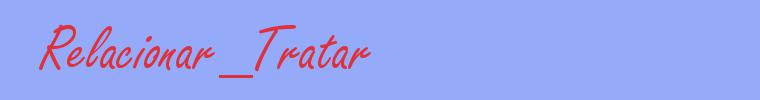 sinónimo de Relacionar_Tratar