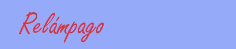 sinónimo de Relámpago