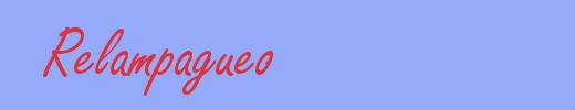 sinónimo de Relampagueo