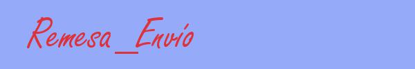 sinónimo de Remesa_Envío