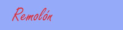 sinónimo de Remolón