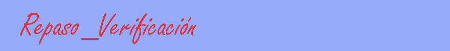 sinónimo de Repaso_Verificación