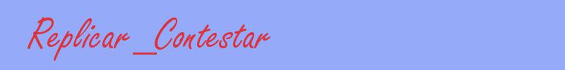 sinónimo de Replicar_Contestar