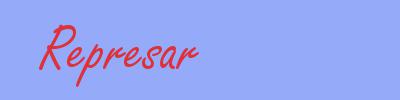 sinónimo de Represar