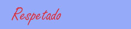 sinónimo de Respetado