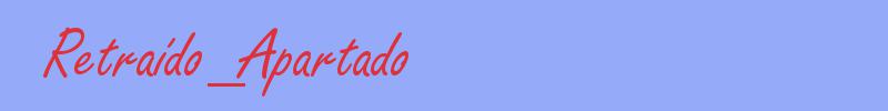 sinónimo de Retraído_Apartado