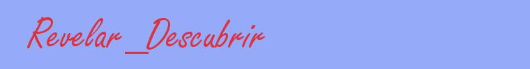 sinónimo de Revelar_Descubrir