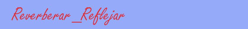 sinónimo de Reverberar_Reflejar