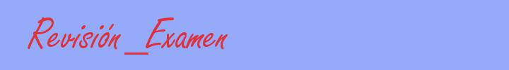 sinónimo de Revisión_Examen