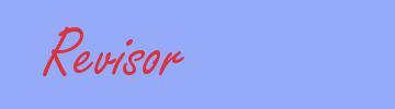 sinónimo de Revisor