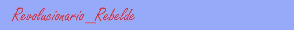sinónimo de Revolucionario_Rebelde