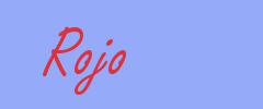 sinónimo de Rojo
